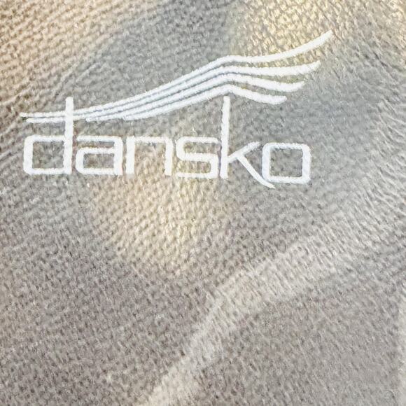 Dansko Sandals Womens 8.5 Silver Leather Addyson Strappy Wedge Heel Comfort - Picture 9 of 11